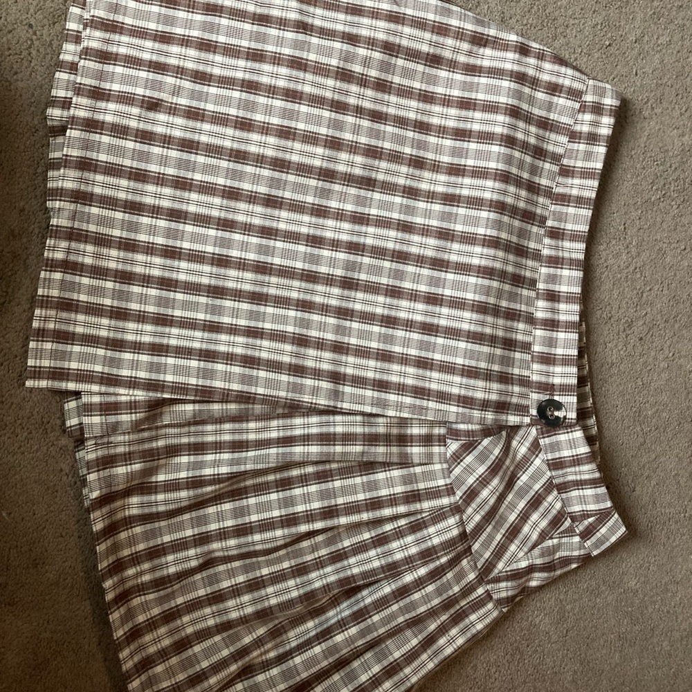 Plaid skirt